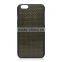 Spray Oil PC Bottom + Real Gold Carbon 3K Plain Weave Fiber Mobile Phone Case For iPhone 6