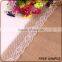high quality extra lace sewing felt burlap table runner