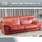 modern itlian geniune leather sofas for living room