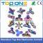 2017 Colorful findger gyro windmill camouflage two leaves three clover four leaf crabs alloy fidget spinner hand spinner