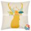 Deer Head Snowman Christmas Theme Sofa Decorative Christmas Pillow Covers