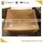 Yellow wooden marble bathroom wash basin sink