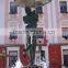 bronze foundry kissing students umbrella fountains for statue