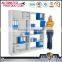 New design used library furniture Open steel bookshelf price