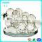 Coloful crystal grape decoration gift