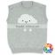 Cloud & Rain Print Baby Boys Girls Vest Charming Black Sweater Vest Newborn Baby Stylish Cool Sweater Vests