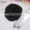 Fashion wholesale black rhinestone leather flower for high heel