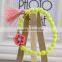 Colorful Bangle Wristband Children Kids Custom Tassel Bead Bracelet