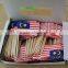 wooden flag sticks party supply christmas decor