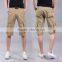 Wholesale mens cargo pants with side pockets , men's cargo short pants , men summer short pants
