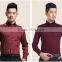 2015 Newest Customized 100% Cotton Business Slim Fit Men's Shirt