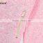 Wholesale Custom Women Pink Sweater Fleece Ladies Jacket