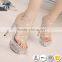 HFRTA235 fashion ladies girls transparent high heel sandals pictures