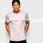 2015 Mens Blank t Shirt Latest Contrast Raglan Sleeve t Shirt Men