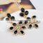 Red semi-precious luxury crystal pendant earrings fashion style women loved stud earrings wholesale 2016