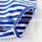ShiJ 32S 180g Combed Cotton Indiana Striped Summer Baby Clothes Romper