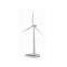 Solar Power Plastic Wind Generator Model for Gifts