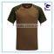 Grey t shirt 100% polyester running shirt polyester sport shirts