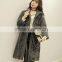 YR1034 New Style Ladies' Real Curly Kalgan Lamb Fur Coat Genuine Sheep Skin Fur Coat