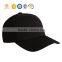 custom high quality plain black womans baseball hat