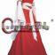 Red Medieval Victorian Ball Gown Dress Costume Marie Antoinette Dress Halloween Cosplay Costume