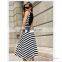 Latest Zebra Patterns Sleeveless Ladies Sexy Dress