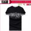 2015 wholesale black t-shirt with country name printing/t-shirts with words print/fancy printed t-shirt