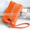 Hot selling multi-function pu leather card keychain holder purse wallet