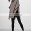 Wholesale Turtle Collar Side Slit Sexy Short Japanese Kimono style cardigan