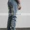 Wholesale Slim Fit Trousers Skinny Pants Men's Washed Denim Jeans 2017