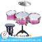 Music instrument colorful plastic professional electric drum set for sale