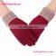 Factory Direct Sale 3 Colors Ladies Winter Gloves Touch Screen