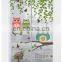 Embroidery Style Magnetic Window Curtain With Owl Pattern Coffe Curtain For Net Screen