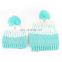 mommy baby children autumn and winter cotton knitted hats warm funky kids hat parenting cap with top ball