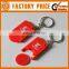 Customized Logo OEM Designed Plastic Coin holder Keychain