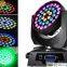 Zoom led динамический прожектор с движущимся лучом, 36 шт. × 10 Вт, светодиодные красящие лампы для дискотеки