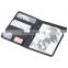 new European portable PU leather planner notebook set with cards/pen holder NOTEBO908-8