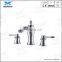 American Style 3 Hole Deck Mounted Vessel Sink Lavatory Basin Antique Faucet Classic Mixer Tap Hot And Cold Water
