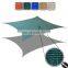 5m Triangle Green Waterproof Woven Shade Sail
