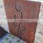 Corten Steel Garden Screen Laser Cut with Customized Design Decoration