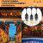 Fairy Commercial Led String Garden Outdoor Light With Black Wire