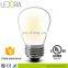 Warm white Edison bulb lights led filament bulb S14 2w led light led bulb for Outdoor String Lights