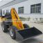 mini wheel articulated loader for sale