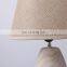 Nordic living room decoration brown table lamp wholesale cheap exquisite ceramic bedside lamp
