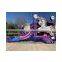 Cheap Prices Inflatable Princess Unicorn Bounce House Jumping Castle Water Slide With Pool