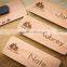 Custom Made Burn Stamp Logo Wooden Badge,Wood Tag