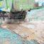 Colored portable hdpe polyethylene ground protection mats/excavators road mats with UV inhibitors