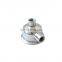 3 inch SS304 Hemispherical lid with 1/2 inch fnpt top port and open 1/2 inch side port