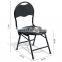 black color metal Commode Chair Folding toilet chair for camping