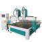 Easy Operation 1530 5 Axes Two Head Wood CNC Router CNC Milling Machine For Door Cutting